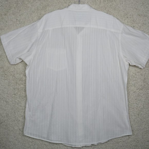 Gap* Men's Short Sleeve Button Down Single Pocket Chest‎ Shirt Size~ XL - Picture 2 of 9